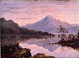 Sanford Robinson Gifford Canvas Paintings - Toung Mountain, Lake George